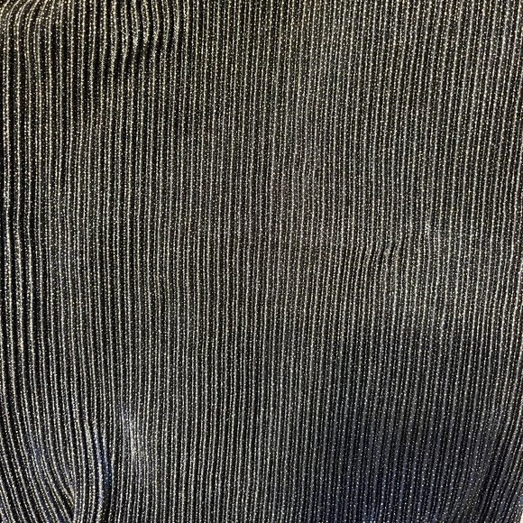 Chenault Metallic Crossover Peplum Blouse (NWT) - Picture 10 of 13